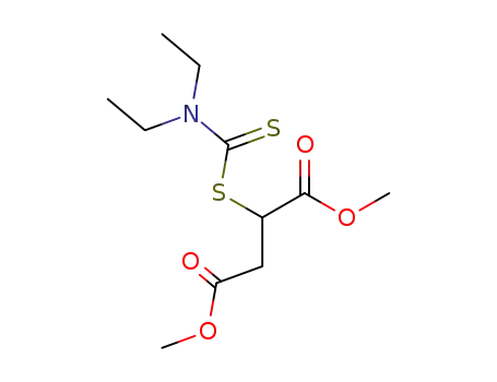 dimethyl (diethylthiocarbamoylthio)succinate