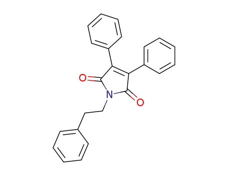 1-phenethyl-3,4-diphenyl-1H-pyrrole-2,5-dione