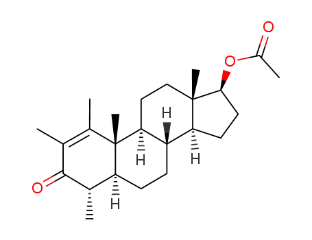 17β-acetyloxy-1,2,4α-trimethyl-5α-androst-1-en-3-one