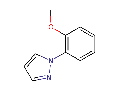 Molecular Structure of 102908-37-2 (1-(2-methoxyphenyl)-1H-pyrazole)