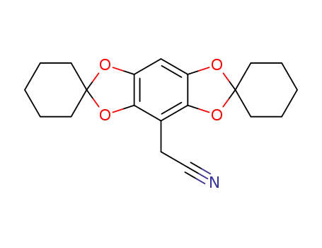 dispirobis<1,3>dioxole-6',1''-cyclohexane>-4'-acetonitrile