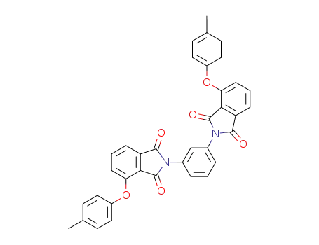 Molecular Structure of 113452-03-2 (1H-Isoindole-1,3(2H)-dione,
2,2'-(1,3-phenylene)bis[4-(4-methylphenoxy)-)