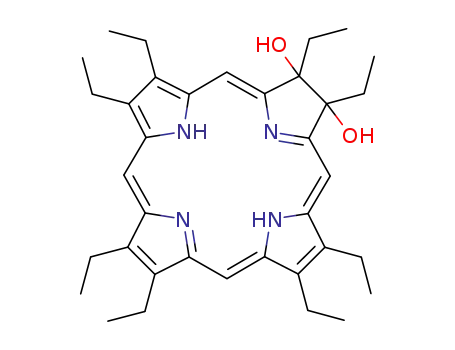 1,2-dihydroxy-octaethylchlorin