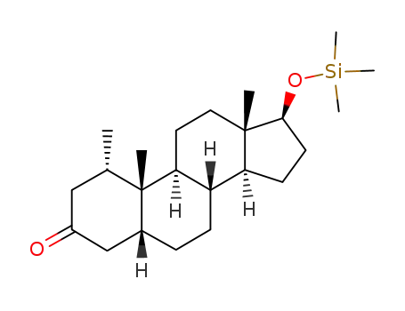 (1S,5R,8R,9S,10S,13S,14S,17S)-1,10,13-Trimethyl-17-trimethylsilanyloxy-hexadecahydro-cyclopenta[a]phenanthren-3-one