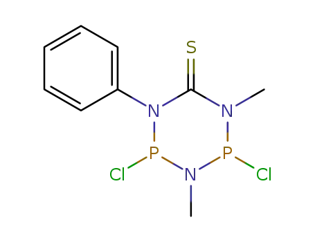 2,4-Dichloro-1,3-dimethyl-5-phenyl-[1,3,5,2,4]triazadiphosphinane-6-thione