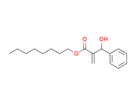 3-phenyl-3-hydroxy-2-methylene-propanoic acid octyl ester