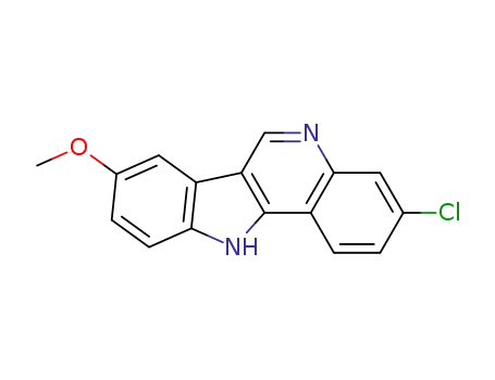 3-chloro-8-methoxy-11H-indolo<3,2-c>quinoline