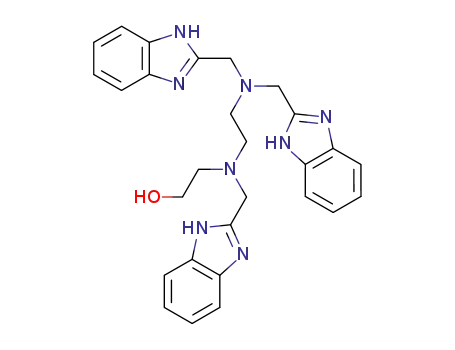 N-(2-Hydroxyethyl)-N,N',N'-tris(2-benzylimidazolylmethyl)-1,2-diaminoethane