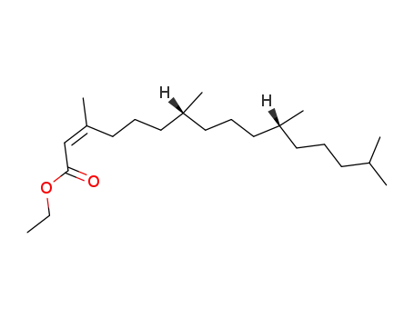 (2Z,7R,11R)-3,7,11,15-tetramethyl-hexadec-2-enoic acid ethyl ester