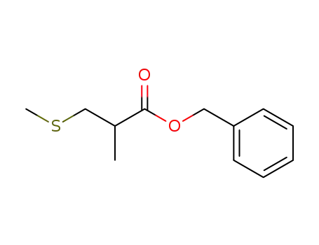 benzyl 2-methyl-3-(methylthio)propanoate