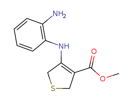 Methyl 4-(2-aminoanilino)-2,5-dihydrothiophene-3-carboxylate