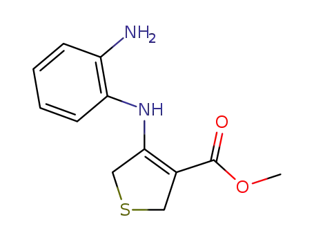 3-(2-aminoanilino)-4-(carbomethoxy)-2,5-dihydrothiophene
