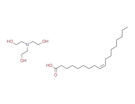 Molecular Structure of 2717-15-9 (Triethanolamine oleate)