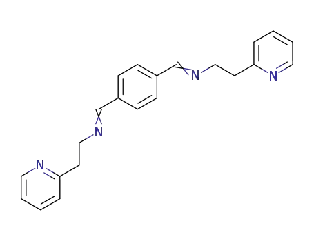 (2-Pyridin-2-yl-ethyl)-[1-(4-{[(E)-2-pyridin-2-yl-ethylimino]-methyl}-phenyl)-meth-(E)-ylidene]-amine