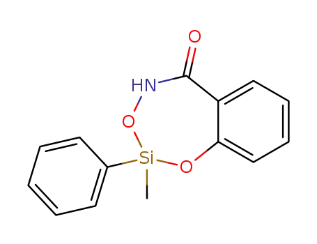 6-Methyl-6-phenyl-5,7-dioxa-8-aza-6-sila-benzocyclohepten-9-one