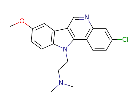 [2-(3-chloro-8-methoxy-indolo[3,2-c]quinolin-11-yl)-ethyl]-dimethyl-amine