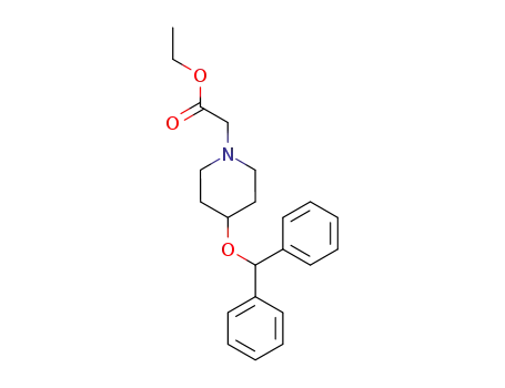 ethyl <(4-diphenylmethoxy)piperidino>acetate