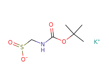 Potassium; tert-butoxycarbonylamino-methanesulfinate