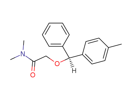 N,N-dimethyl-2-((S)-(4-methylphenyl)(phenyl)methoxy)acetamide