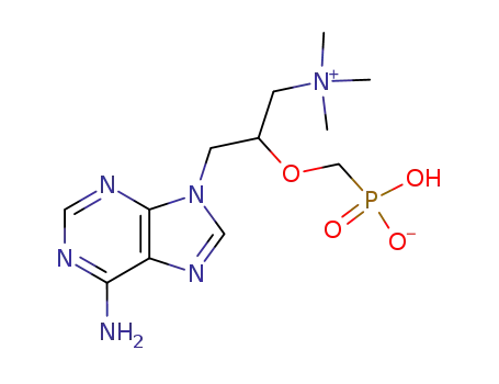 9-(2-(phosphonomethoxy)-3-(trimethylammonio)propyl)adenine