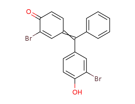 2-Bromo-4-[1-(3-bromo-4-hydroxy-phenyl)-1-phenyl-meth-(Z)-ylidene]-cyclohexa-2,5-dienone