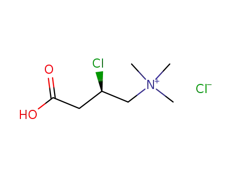 ((R)-3-Carboxy-2-chloro-propyl)-trimethyl-ammonium; chloride