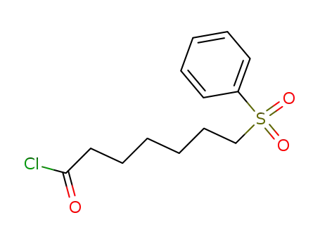 7-Benzenesulfonyl-heptanoyl chloride