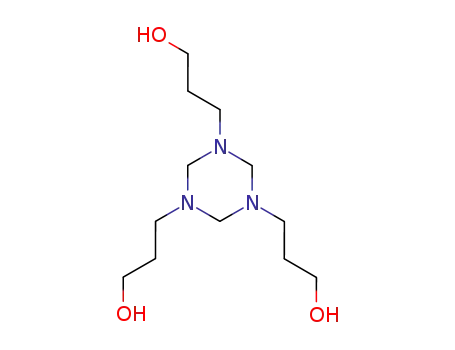Molecular Structure of 61112-42-3 (1,3,5-Triazine-1,3,5(2H,4H,6H)-tripropanol)