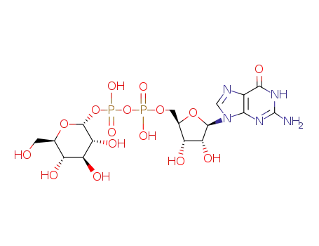 Molecular Structure of 5750-57-2 ([(2R,3R,4R,5R)-5-(2-amino-6-oxo-3H-purin-9-yl)-3,4-dihydroxy-oxolan-2-yl]methoxy-[hydroxy-[(2R,3R,4S,5R,6R)-3,4,5-trihydroxy-6-(hydroxymethyl)oxan-2-yl]oxy-phosphoryl]oxy-phosphinic acid)