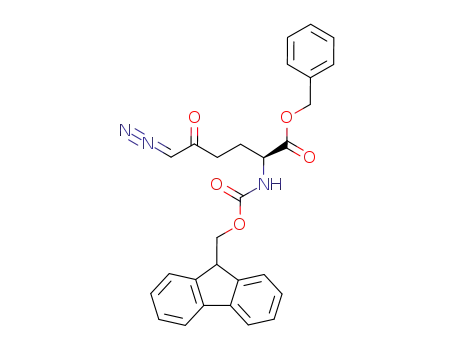 (S)-6-Diazo-2-(9H-fluoren-9-ylmethoxycarbonylamino)-5-oxo-hexanoic acid benzyl ester