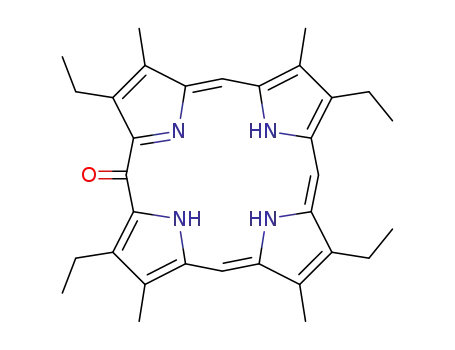 3,7,13,17-tetraethyl-2,8,12,18-tetramethyl-5-oxophlorin
