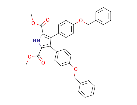 dimethyl 3,4-bis(4-(benzyloxy)phenyl)-1H-pyrrole-2,5-dicarboxylate