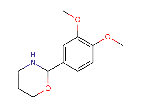 2-(3,4-dimethoxy)phenyltetrahydro-(2H)-1,3-oxazine
