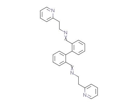 (2-Pyridin-2-yl-ethyl)-[1-(2'-{[(E)-2-pyridin-2-yl-ethylimino]-methyl}-biphenyl-2-yl)-meth-(E)-ylidene]-amine