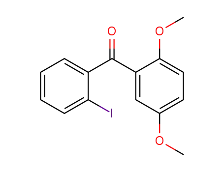 (2,5-dimethoxyphenyl)(2'-iodophenyl)methanone