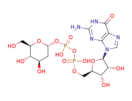 guanosine-5’-diphospho-2′′-deoxy-α-D-glucopyranosyl