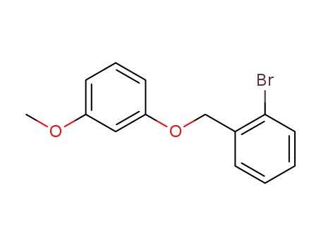 1-bromo-2-((3-methoxyphenoxy)methyl)benzene