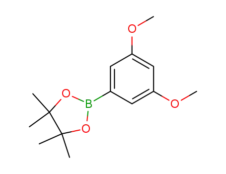 Molecular Structure of 365564-07-4 (2-(3,5-DIMETHOXY)-PHENYL-4,4,5,5-TETRAMETHYL-(1,3,2)-DIOXABOROLANE)