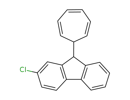 2-chloro-9-(2,4,6-cycloheptatrienyl)fluorene