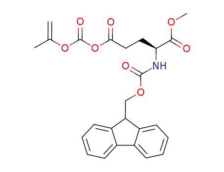 2-(9H-fluoren-9-ylmethoxycarbonylamino)-5-isopropenyloxycarbonyloxy-5-oxo-pentanoic acid methyl ester