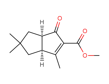 (3aS,6aR)-3,5,5-Trimethyl-1-oxo-1,3a,4,5,6,6a-hexahydro-pentalene-2-carboxylic acid methyl ester