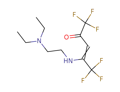 (E)-4-(2-Diethylamino-ethylamino)-1,1,1,5,5,5-hexafluoro-pent-3-en-2-one