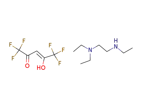 1,1,1,5,5,5-hexafluoro-4-hydroxy-pent-3-en-2-one; compound with N,N,N'-triethyl-ethane-1,2-diamine