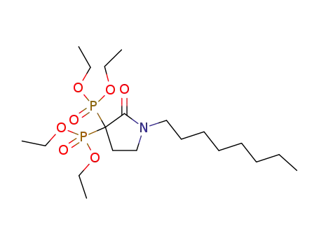[3-(diethoxy-phosphoryl)-1-octyl-2-oxo-pyrrolidin-3-yl]-phosphonic acid diethyl ester