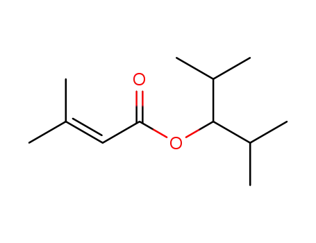 2,4-dimethylpent-3-yl 3-methylbut-2-enoate