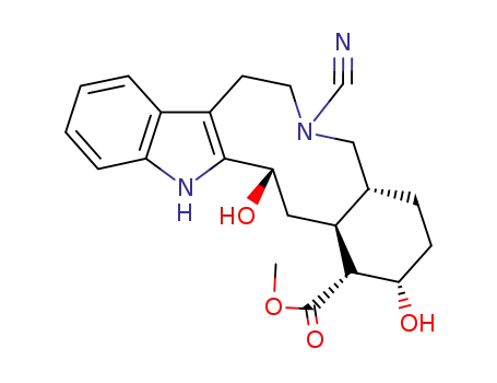 4-cyano-3,17-dihydroxy-3,4-seco-yohimbane-16-carboxylic acid methyl ester
