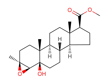 17β-acetoxy-3β,4β-epoxy-5β-hydroxy-3α-methylandrostane