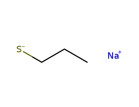 Molecular Structure of 6898-84-6 (SODIUM 1-PROPANETHIOLATE)