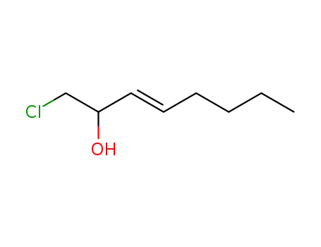 Molecular Structure of 399513-58-7 (3-Octen-2-ol, 1-chloro-, (3E)-)
