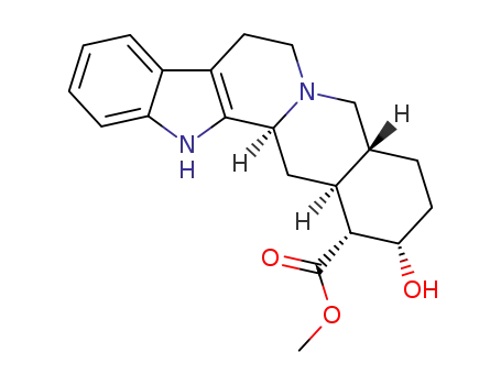 3α-15α-20β-17α-hydroxylyohimbine-16α-carboxylic acid methyl ester